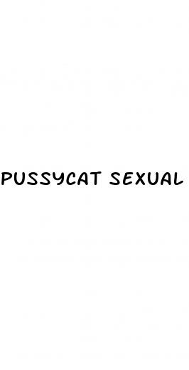 pussycat sexual enhancement pill