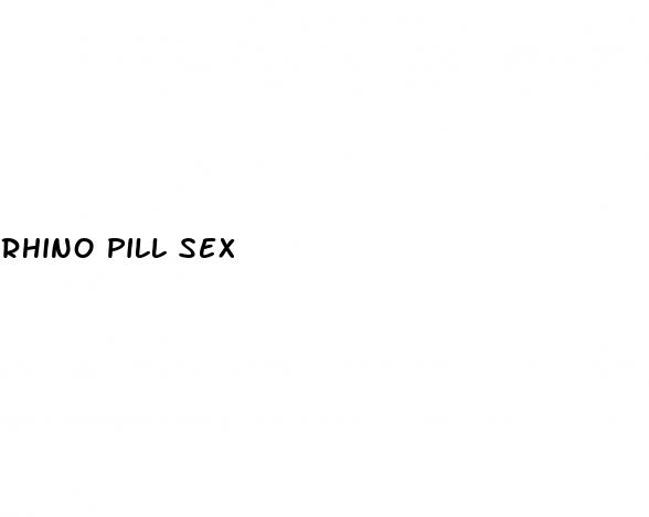 rhino pill sex