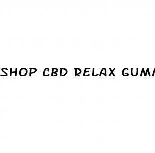 shop cbd relax gummy