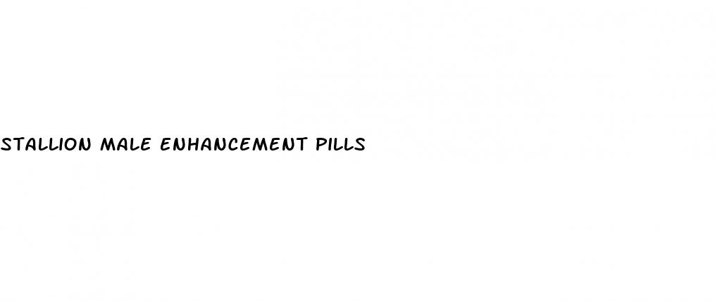 stallion male enhancement pills