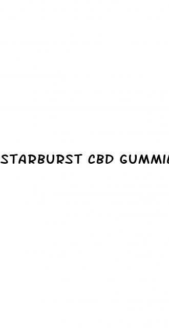 starburst cbd gummies