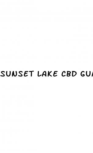 sunset lake cbd gummies