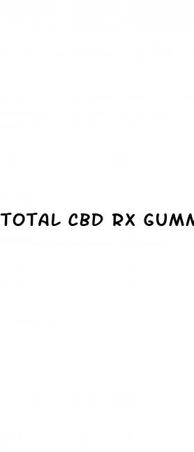 total cbd rx gummies reviews