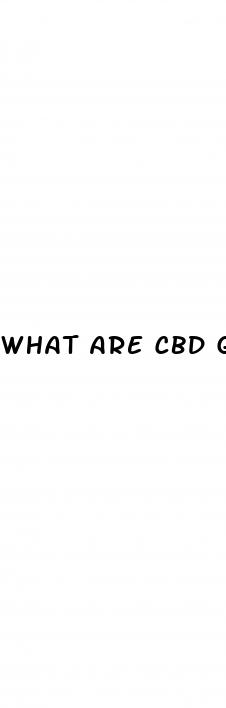 what are cbd gummies do