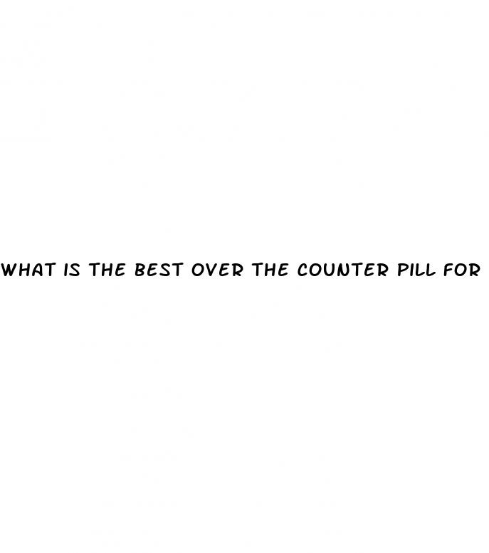 what is the best over the counter pill for ed