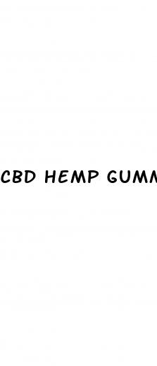 cbd hemp gummies for ed