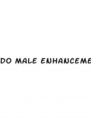 do male enhancement pills work