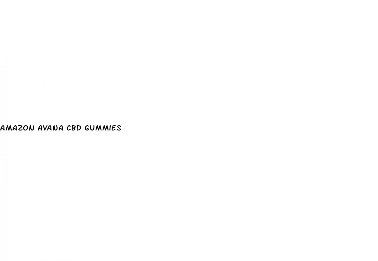 amazon avana cbd gummies