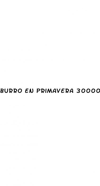 burro en primavera 30000 male enhancement pills
