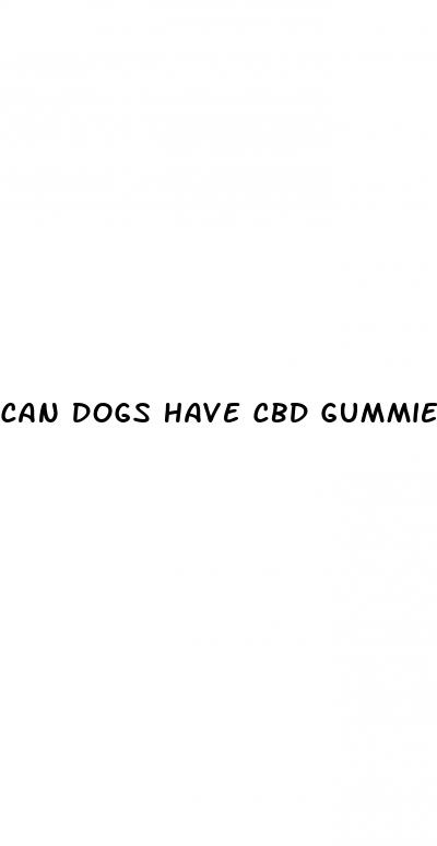 can dogs have cbd gummies