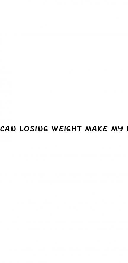 can losing weight make my penis bigger