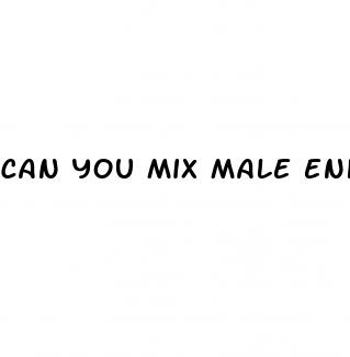 can you mix male enhancement pills