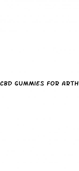 cbd gummies for arthritis pain