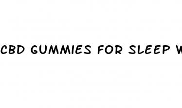 cbd gummies for sleep without sugar
