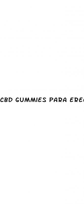 cbd gummies para ereccion