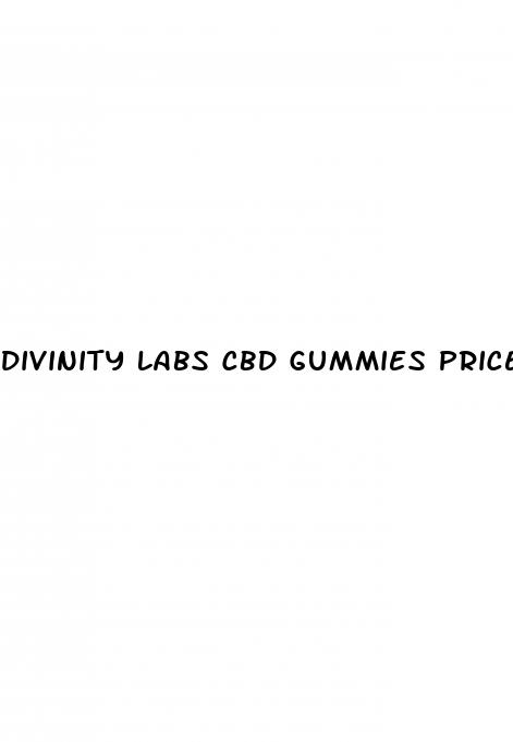 divinity labs cbd gummies price