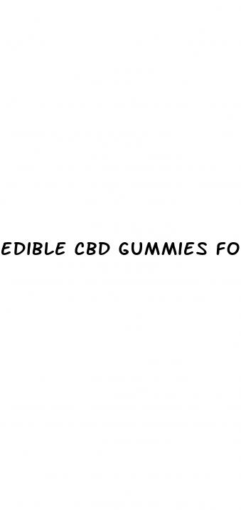edible cbd gummies for pain