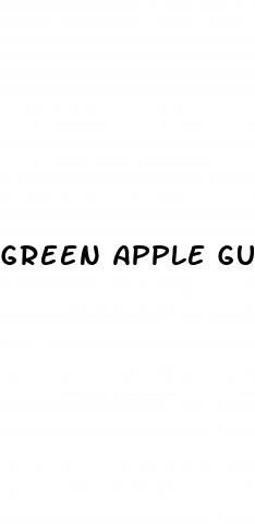 green apple gummies cbd