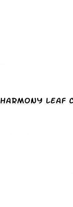 harmony leaf cbd gummies for ed