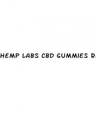 hemp labs cbd gummies review