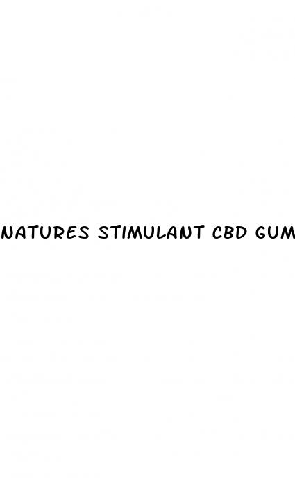 natures stimulant cbd gummies for ed