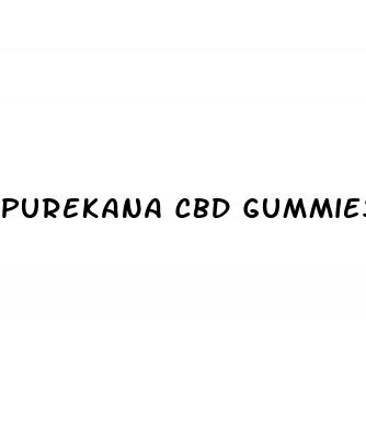purekana cbd gummies hair loss