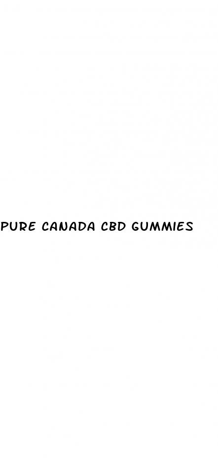pure canada cbd gummies