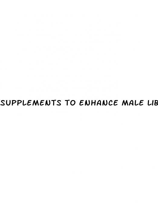 supplements to enhance male libido