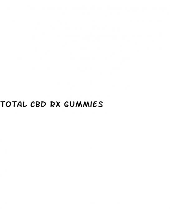total cbd rx gummies