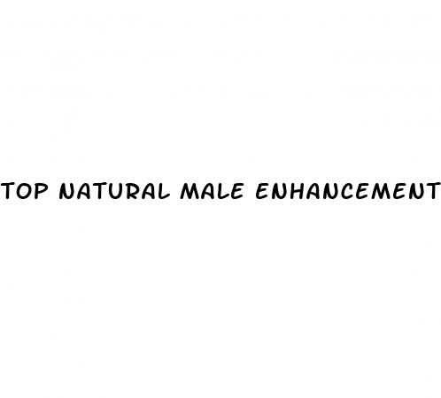 top natural male enhancement pills