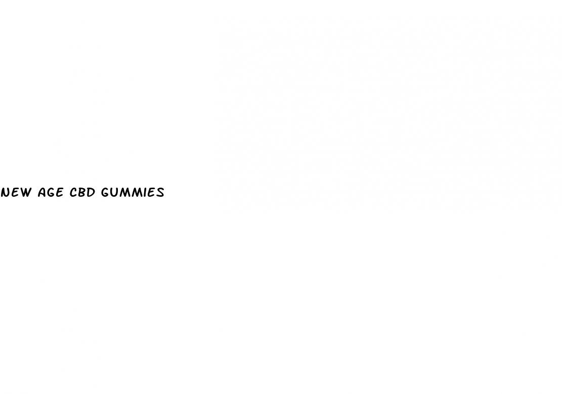 new age cbd gummies