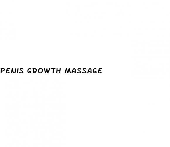 penis growth massage