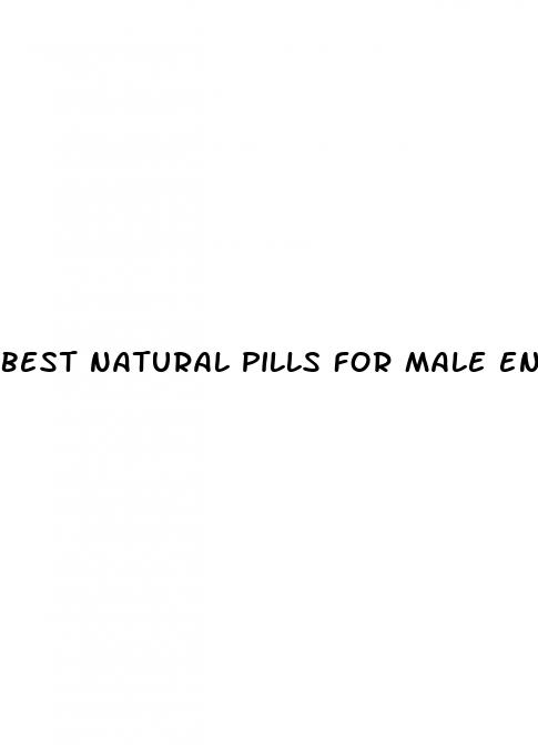 best natural pills for male enhancement