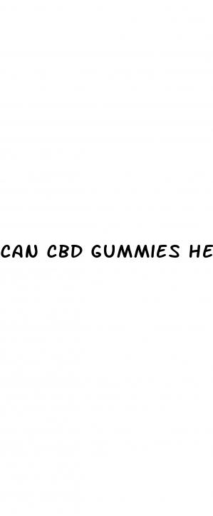 can cbd gummies help with anxiety and depression