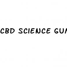 cbd science gummies