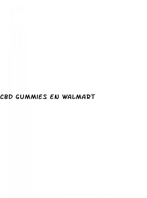 cbd gummies en walmart