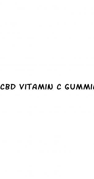 cbd vitamin c gummies