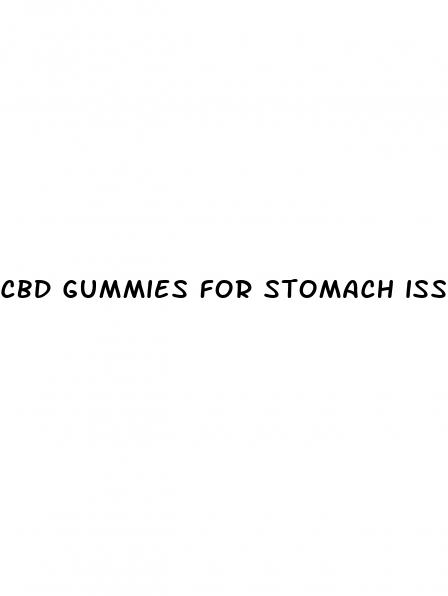 cbd gummies for stomach issues