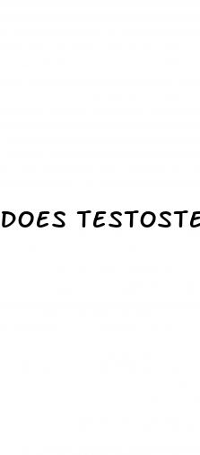 does testosterone make you penis bigger