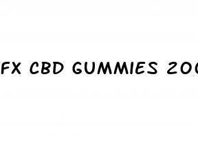 fx cbd gummies 200mg