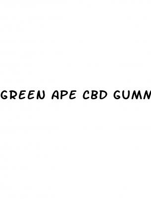green ape cbd gummies walmart