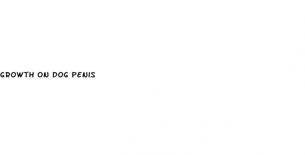 growth on dog penis