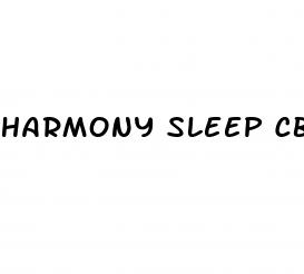 harmony sleep cbd gummies