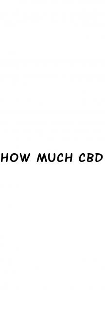 how much cbd gummies a day