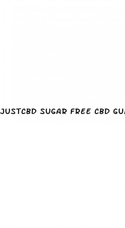 justcbd sugar free cbd gummies