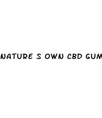 nature s own cbd gummies