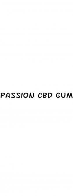 passion cbd gummies