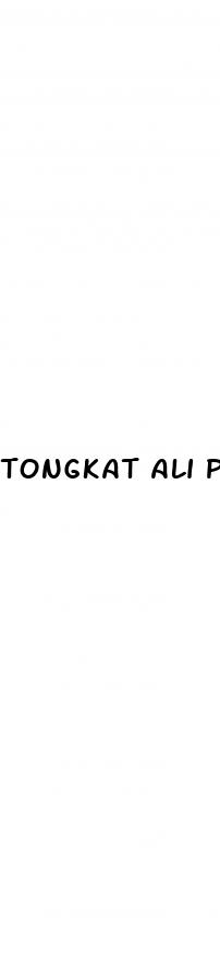 tongkat ali penis growth