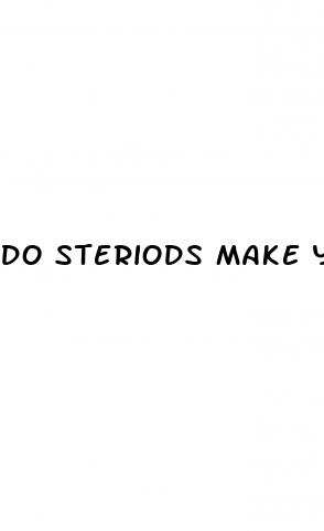 do steriods make your dick bigger