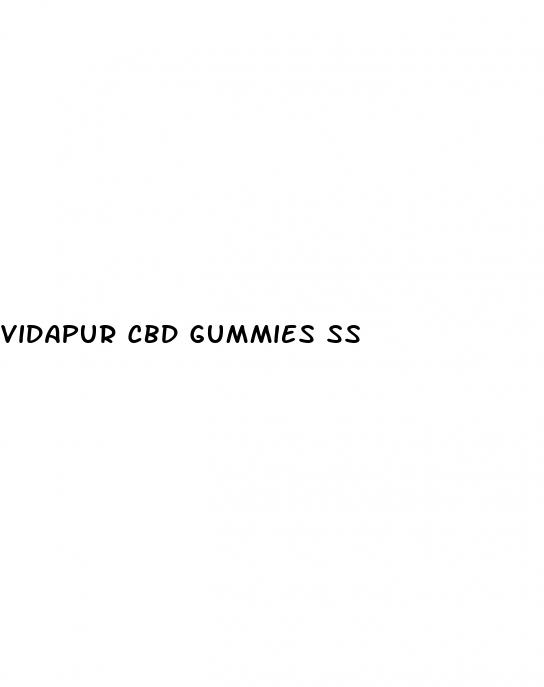 vidapur cbd gummies ss